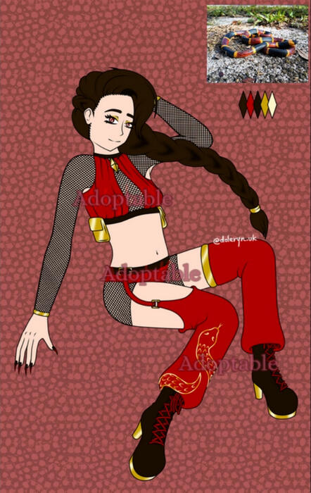 Coral Snake Girl